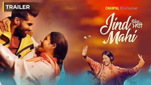 Sonam in a trailer poster still