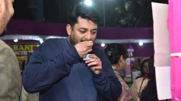 Exclusive! Jisshu U Sengupta gorges on pithe, puli, and patishapta. Check out the photos!