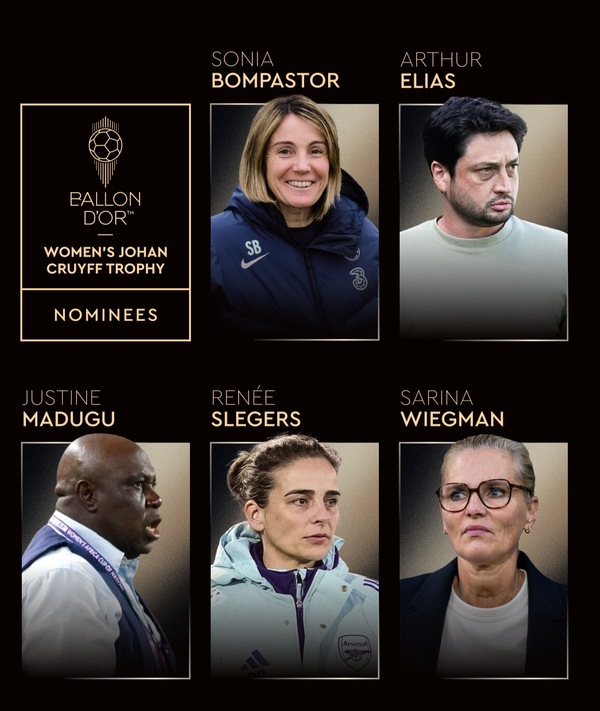 Johann Cruyff Trophy for best women's coach