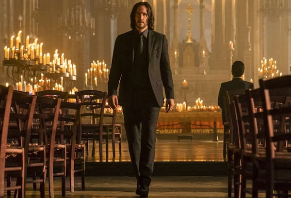 Keanu Reeves in a still from the film