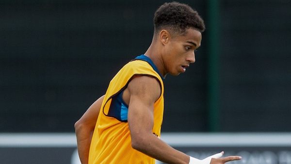 Josh King of Fulham during training. Image | Fulham on X