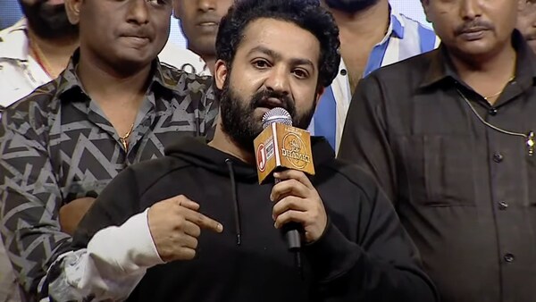 RRR star Jr NTR: I saw MM Keeravaani, Chandrabose as two Telugu people at the Oscars ceremony