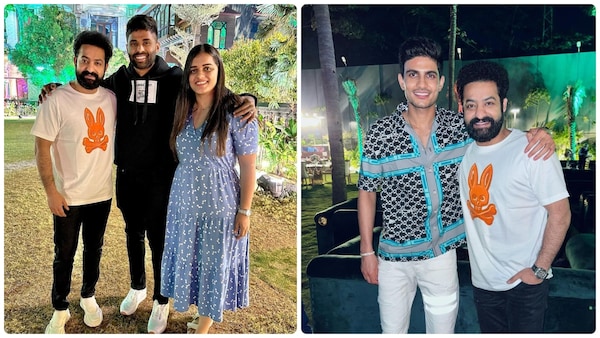 'RRR 2 with Jr. NTR & SKY': Netizens' wit & humor on display as Jr. NTR meets Indian cricketers
