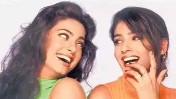 Juhi Chawla and Raveena Tandon