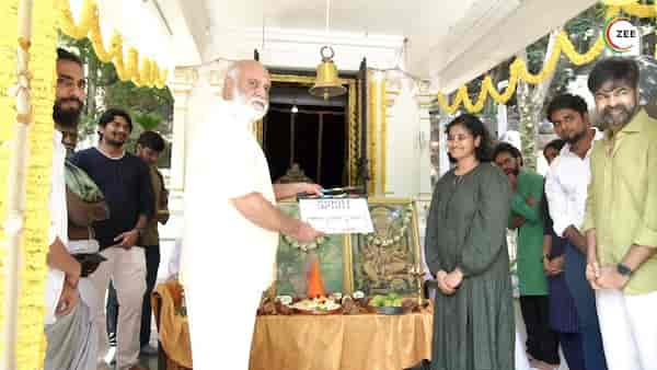 ZEE5's Telugu show Maya Bazaar, produced by Rana Daggubati, takes off with a pooja ceremony