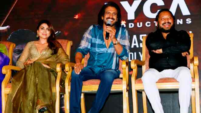 Kabzaa: Upendra, Shriya Saran express excitement over the big budget action-packed drama