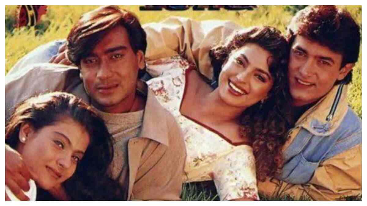 Kajol takes a trip down memory lane as she celebrates 26 years of Ishq; calls Ajay Devgn, Juhi Chawla and Aamir Khan 'fab actors'