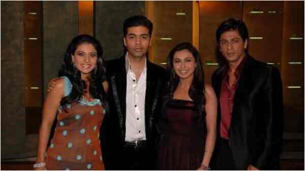 Kajol, Karan Johar, Rani Mukerji, Shah Rukh Khan