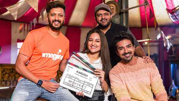 Kakuda: Riteish Deshmukh, Sonakshi Sinha, Saqib Saleem team up for horror-comedy, to be out on OTT