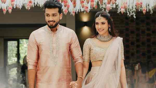 Kalidas Jayaram gets engaged to his girlfriend Tarini Kalingarayar