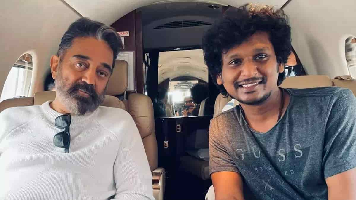 Lokesh Kanagaraj shares a BTS video of Kamal Haasan from Vikram set