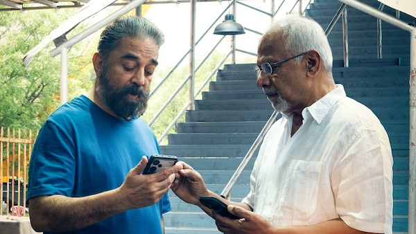 Kamal Haasan and Mani Ratnam