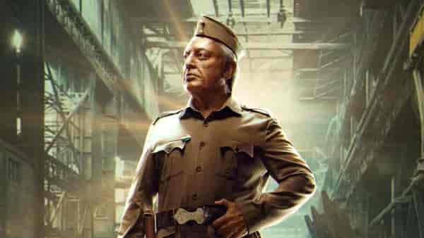 Kamal Haasan as Senapathy in Indian 2.