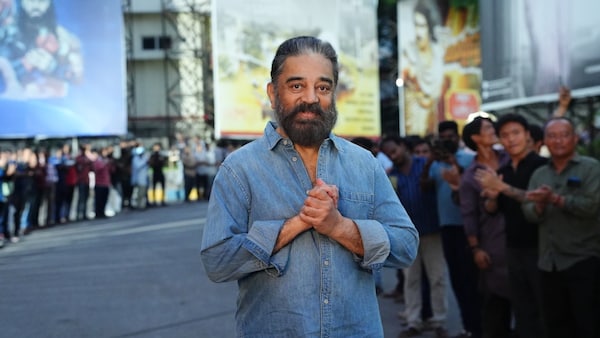 Kamal Haasan with team Thug Life as he completes 65 years in cinema | Check out