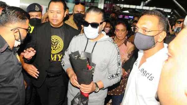 Kamal Haasan in Malaysia for Vikram promotions