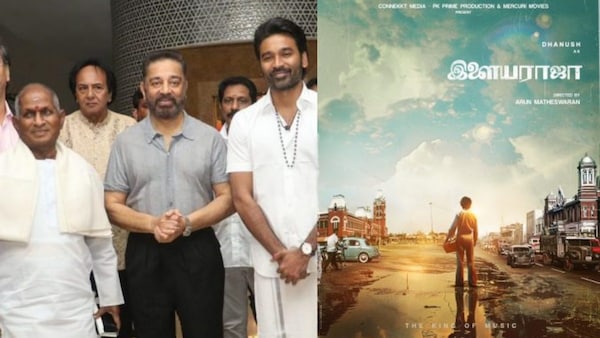 Kamal Haasan to write screenplay for Dhanush's Ilaiyaraaja biopic