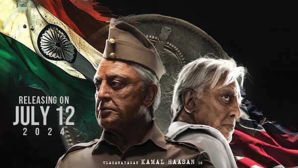 Kamal Haasan's Indian 2 poster.