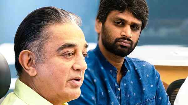 Kamal Haasan, H Vinoth spotted together, rumours spark again on the duo joining hands for KH 233