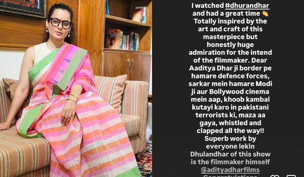 Kangana on Dhurandhar