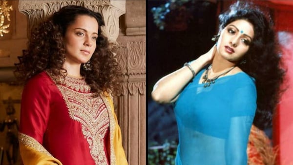 Kangana Ranaut gushes towards Sridevi's rendition of seduction in Mr. India song