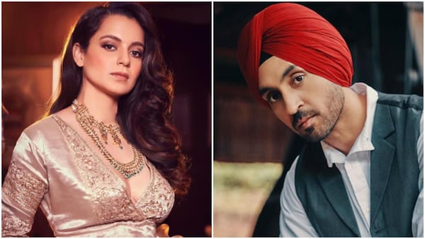Kangana Ranaut tags Diljit Dosanjh in a cheeky tweet, warning him that he will be arrested soon