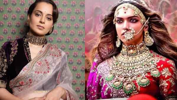 Emergency actress Kangana Ranaut claims she DECLINED Deepika Padukone's role in Padmaavat to 'not play dress up'