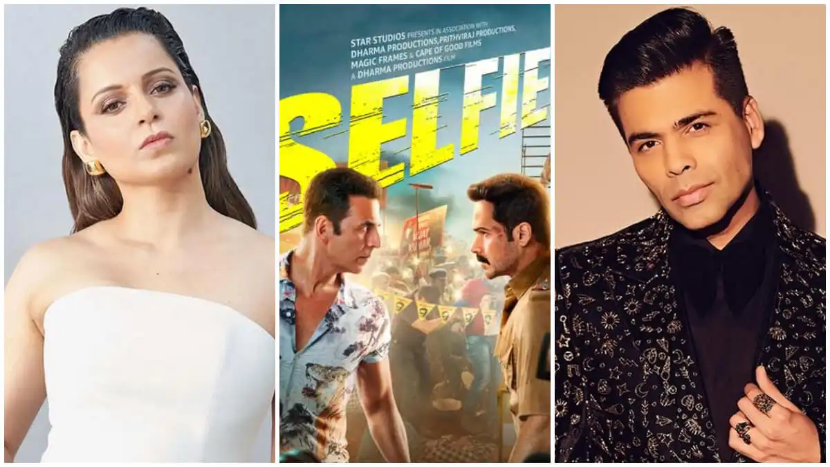 Selfiee: Kangana Ranaut takes a dig at producer Karan Johar, calls Akshay Kumar-Emraan Hashmi starrer 'FLOP'
