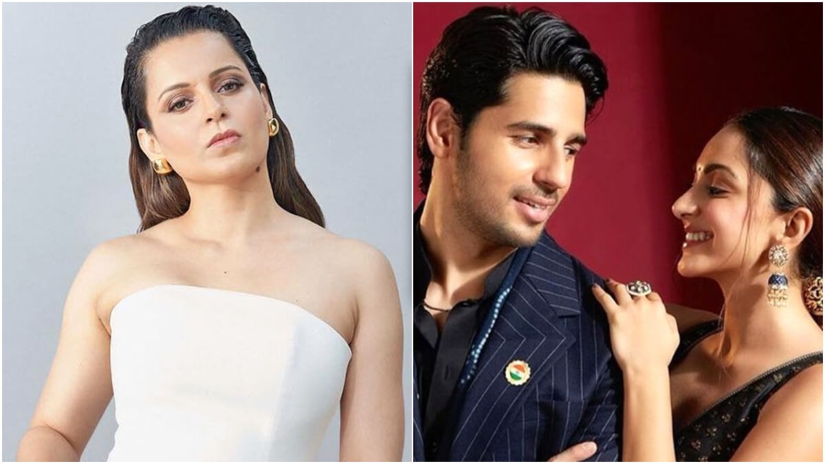 Amid wedding rumours, Kangana Ranaut lauds Sidharth Malhotra-Kiara Advani and their ‘genuine love’