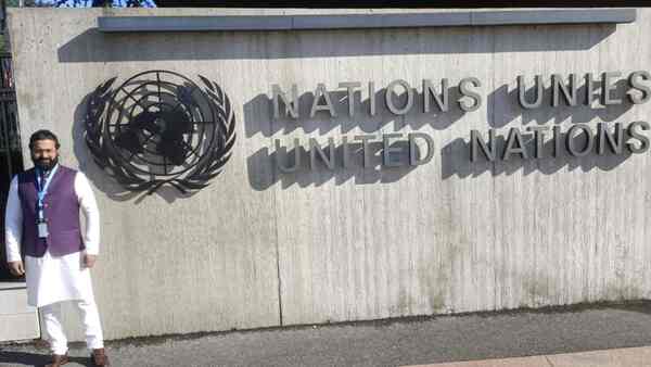 Rishab Shetty is in Geneva for Kantara’s screening at the United Nations