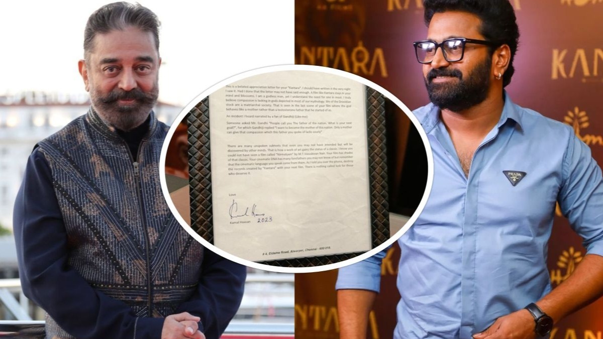 Kantara: Kamal Haasan says Rishab Shetty’s film has shades of MT’s classic Nirmalyam