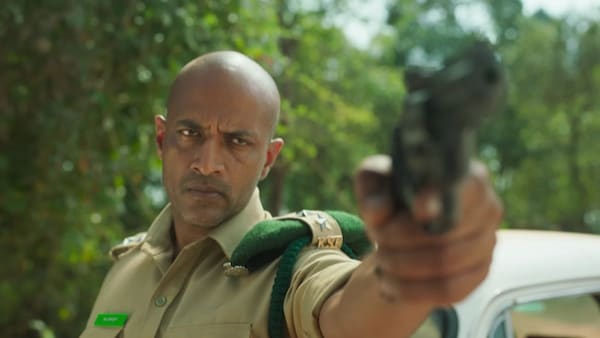 Kishore as DRFO Murali in the film
