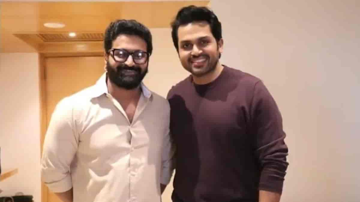 Rishab Shetty meets Karthi, tells him the idea behind making Kantara was to eradicate caste system