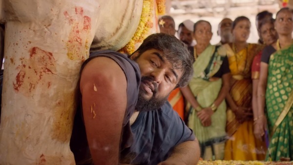 Dhiraj MV in a still from Kapata Nataka Sutradhari