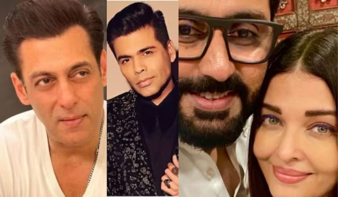 When Karan Johar asked about Salman Khan to Aishwarya Rai Bachchan... IN FRONT OF Abhishek Bachchan!
