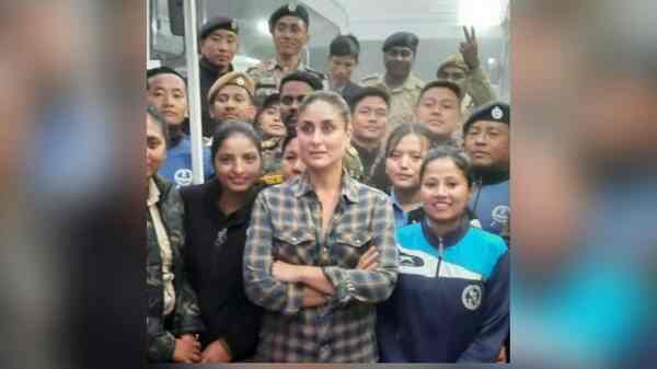 Kareena Kapoor Khan spends time with Kalimpong locals, West Bengal Police while shooting for Sujoy Ghosh’s next directorial