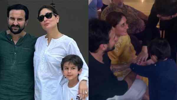 Kareena Kapoor Khan’s birthday celebration: Viral video shows Saif Ali Khan, Taimur, Jeh, Karisma Kapoor being amused by magic tricks