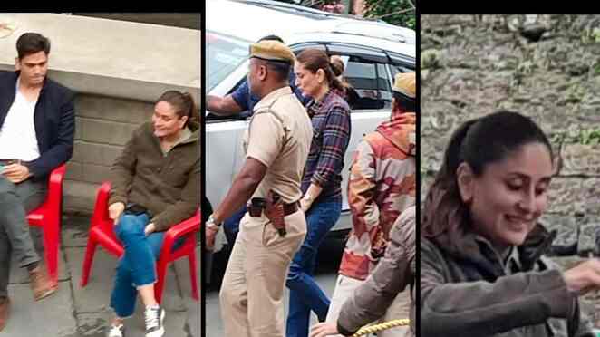 PHOTOS: Kareena Kapoor Khan is chilling with her co-stars on sets of The Devotion of Suspect X