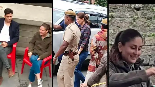 PHOTOS: Kareena Kapoor Khan is chilling with her co-stars on sets of The Devotion of Suspect X