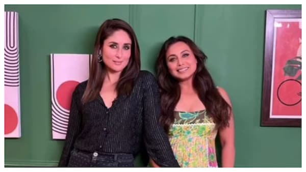 Tina and Pooja are back! Rani Mukerji reunites with her 'jaan' Kareena Kapoor Khan for a chat show