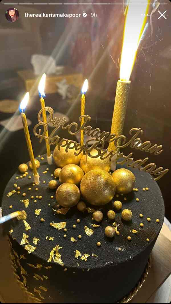 Kareena Kapoor's birthday cake