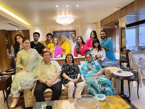 Kareena Kapor and extended Kapoor family