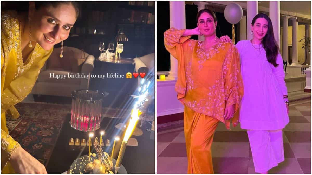 Kareena Kapoor Khan Celebrates Her 43rd Birthday In Style Karisma Kapoor Shares Inside Pictures