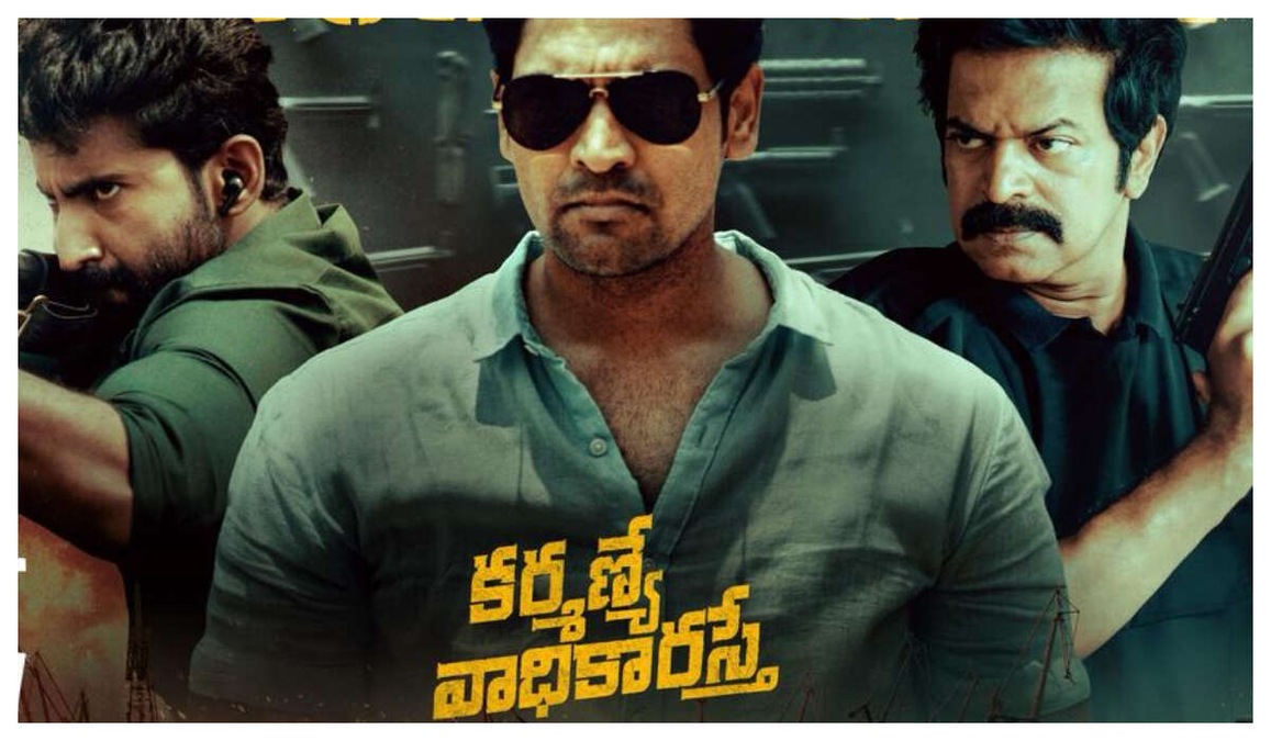 Karmanye Vadhikaraste trailer out: Brahmaji's intense new avatar grabs attention in this Shatru starrer