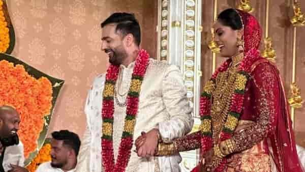 Karthika Nair ties the knot with Rohit, pictures take the internet by storm