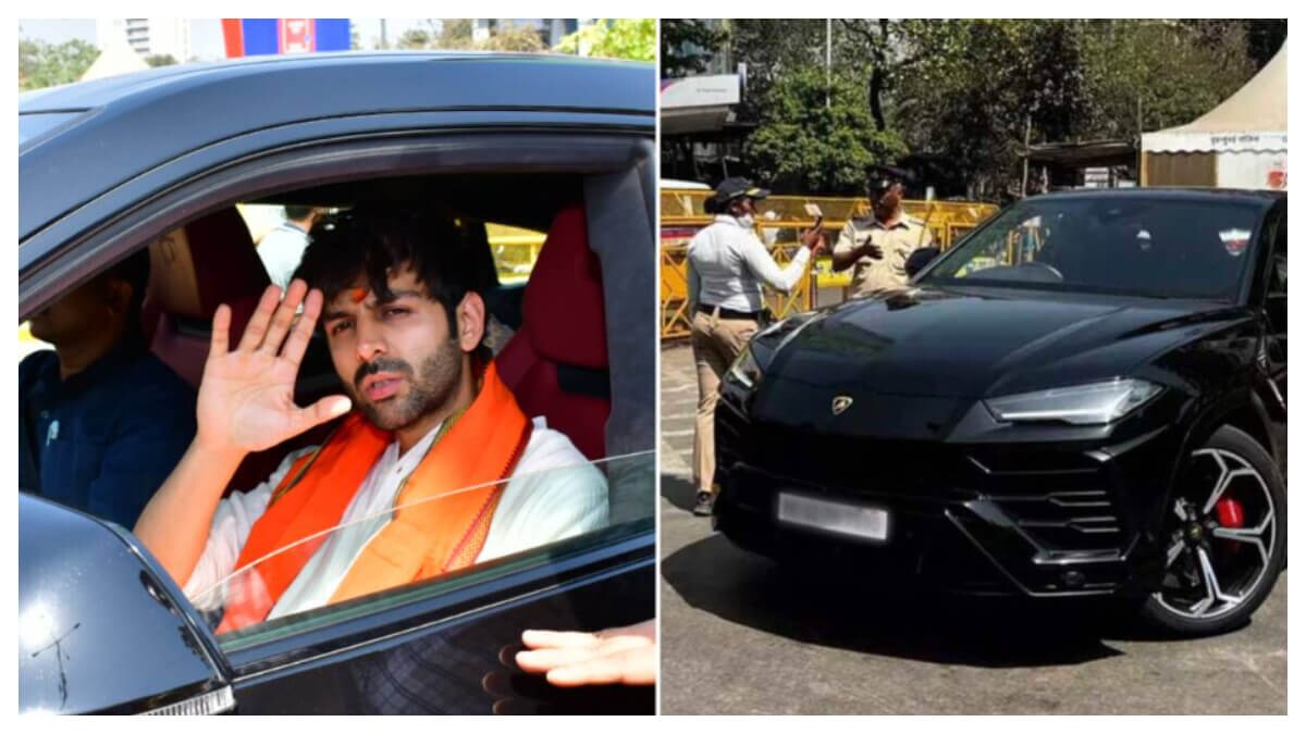 Kartik Aaryan gets challan for parking his car in no parking zone ...