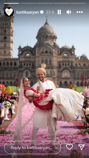 Kiara Advani and Kartik Aryan's wedding look from Satyaprem Ki Katha :  r/BollywoodFashion
