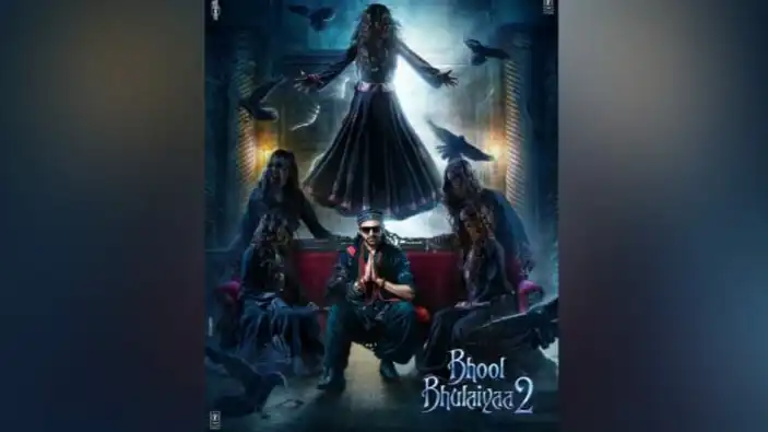 Bhool Bhulaiyaa 2: Kartik Aaryan posted a chilling poster for his upcoming film