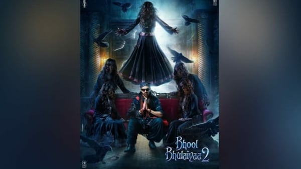 Bhool Bhulaiyaa 2: Kartik Aaryan posts a chilling poster for his upcoming film