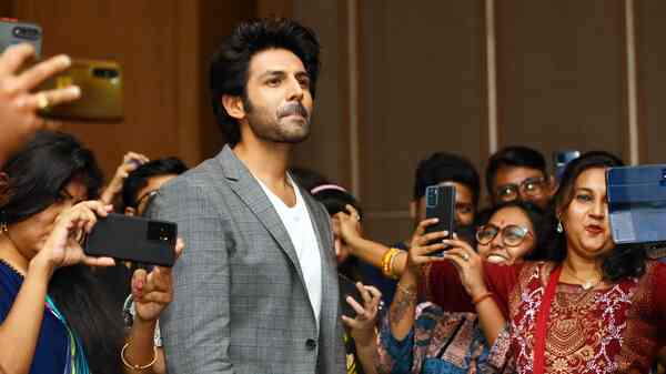 Kartik Aaryan in Kolkata