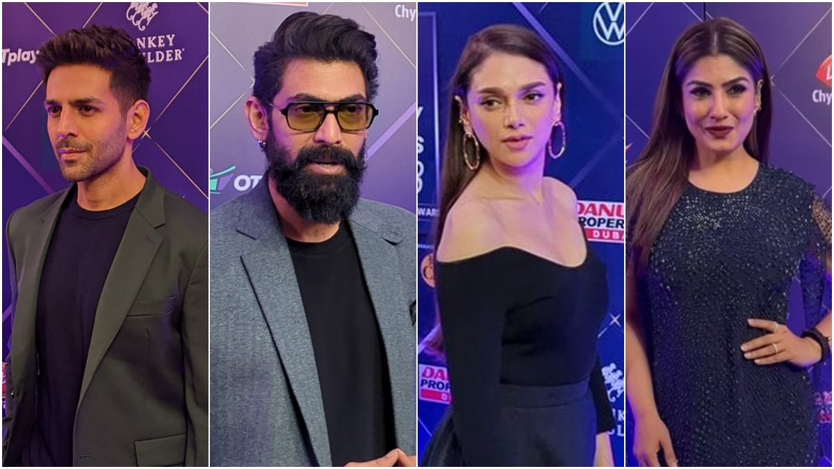 OTTplay Awards 2023 highlights: Kartik Aaryan, Rana Daggubati, Raveena Tandon, Aditi Rao Hydari & others grace the purple carpet
